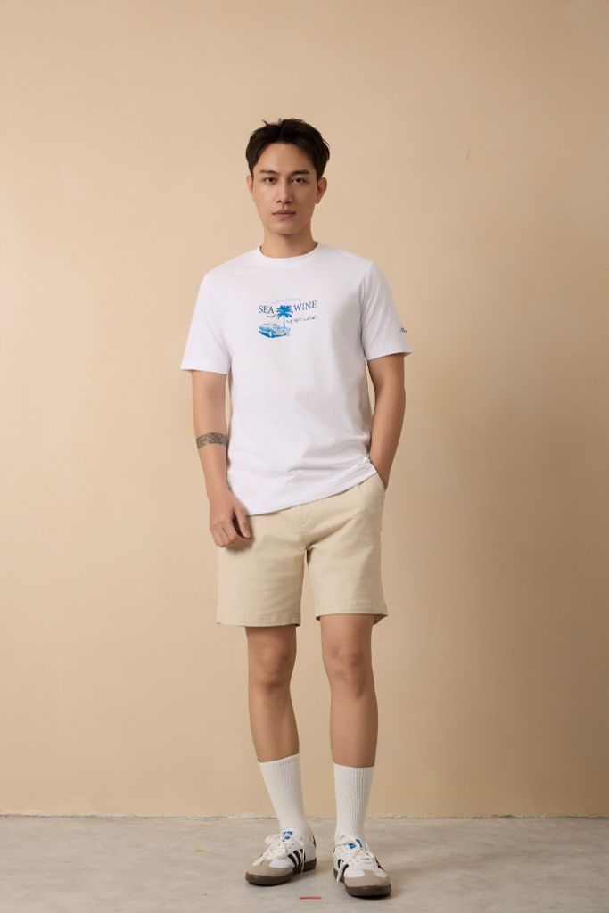  Áo Thun Cotton In Form Regular 2310029 