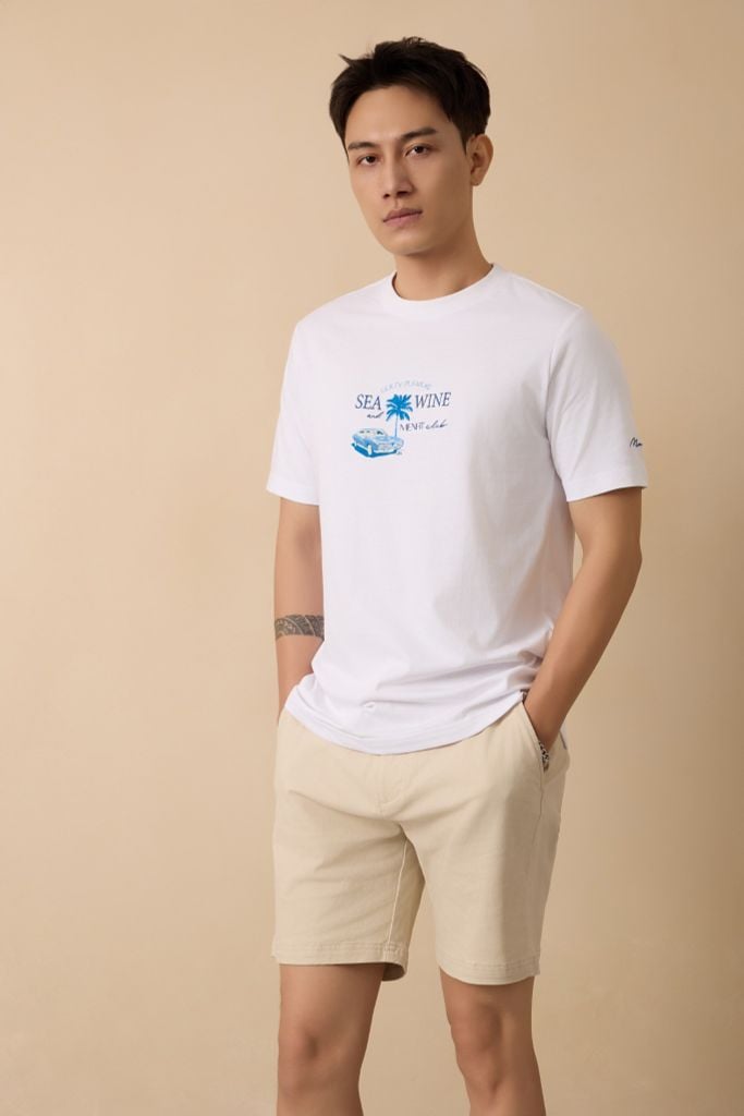 Áo Thun Cotton In Form Regular 2310029 
