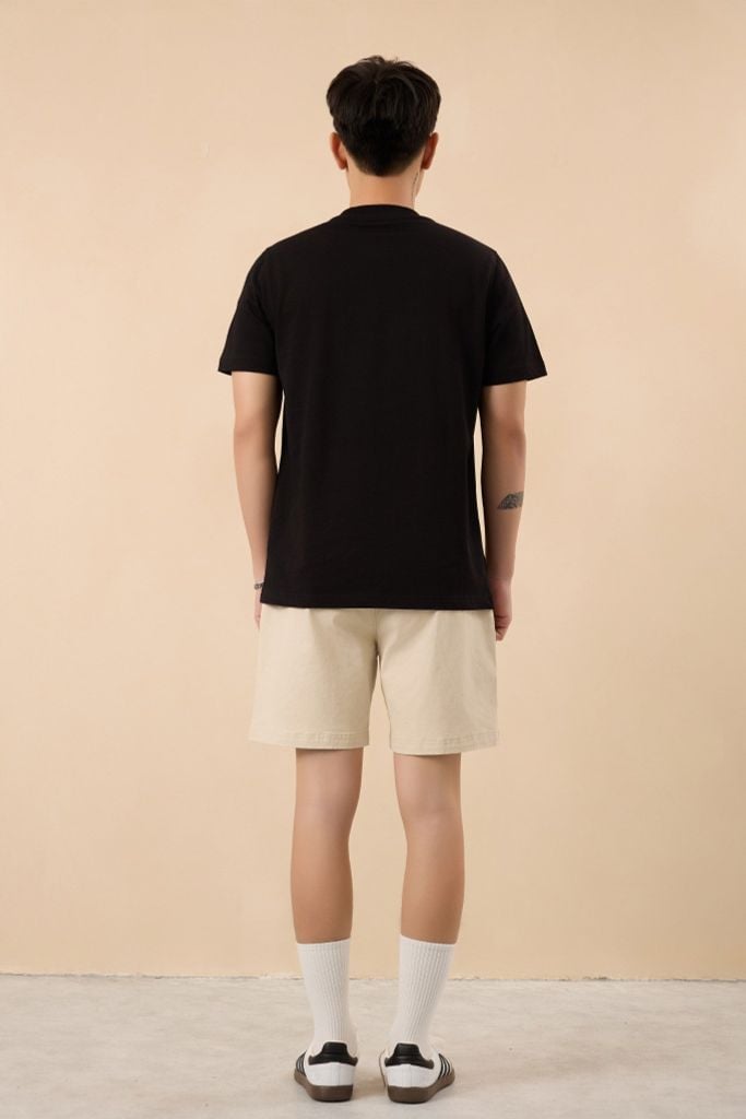  Quần Short Nam Kaki Trơn Form Slimfit 2303022-12-Str 