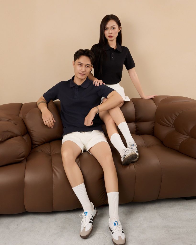  Áo Polo Cotton Trơn Form Slimfit 2410002 