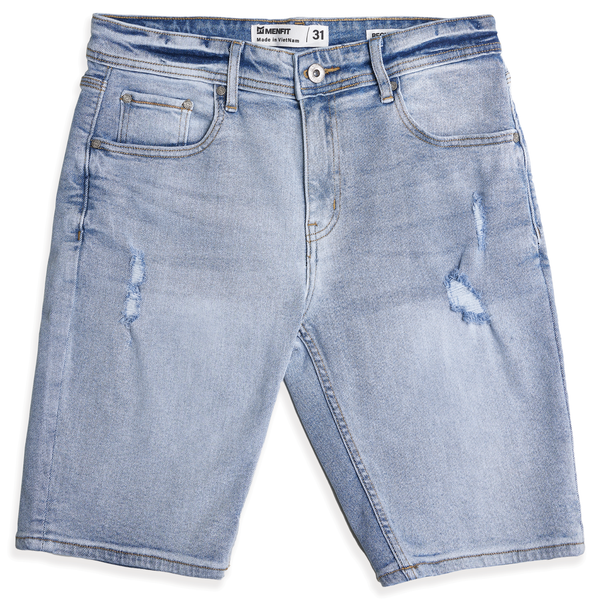  Quần Short Jean Rách Form Regular 2307009 