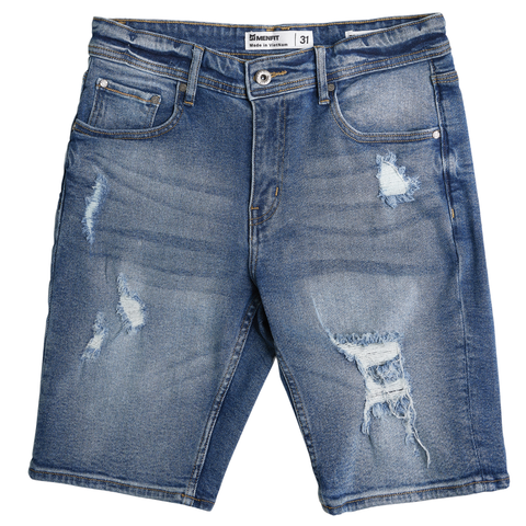  Quần Short Jean Rách Form Regular 2307006 