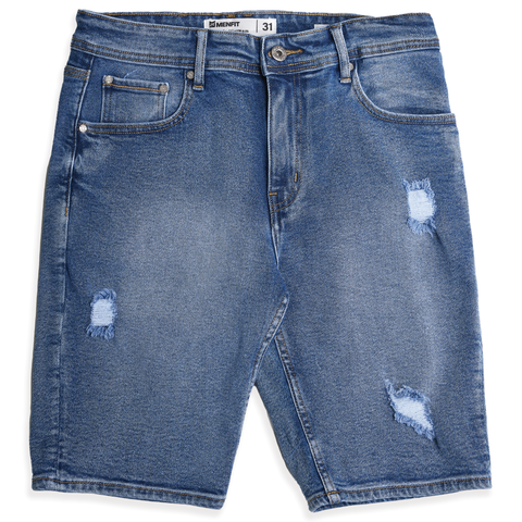  Quần Short Jean Rách Form Regular 2307013 