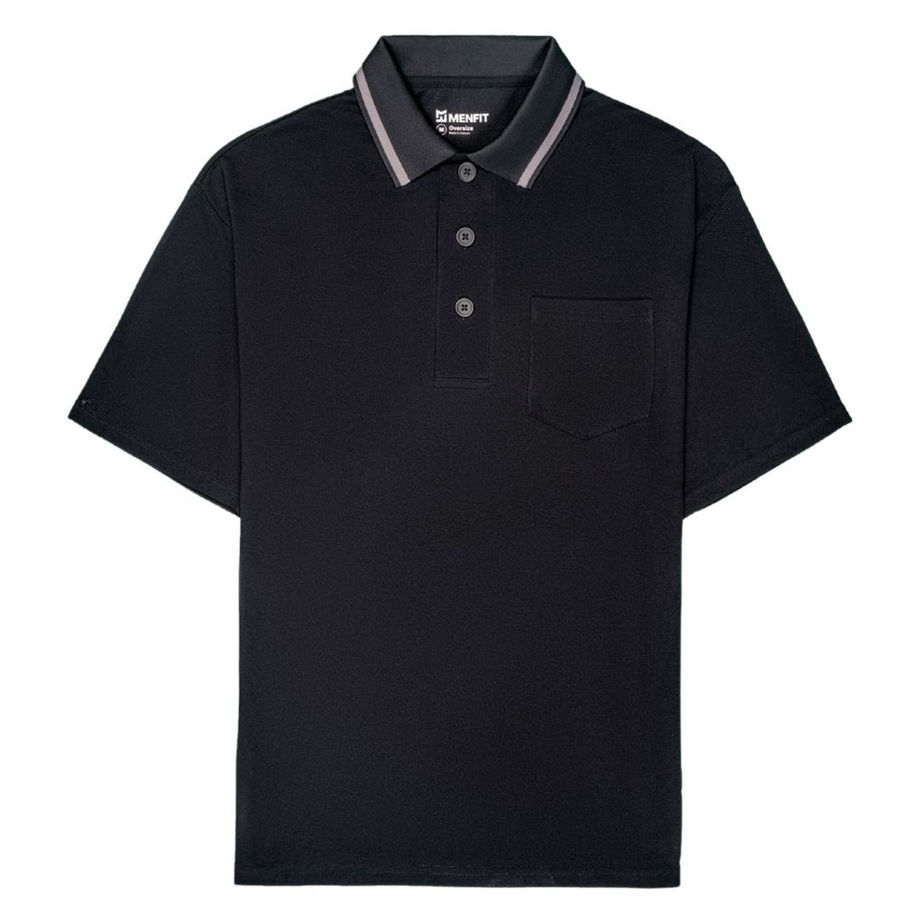  Áo Polo Nam Cotton Trơn Form Oversize 2209002 