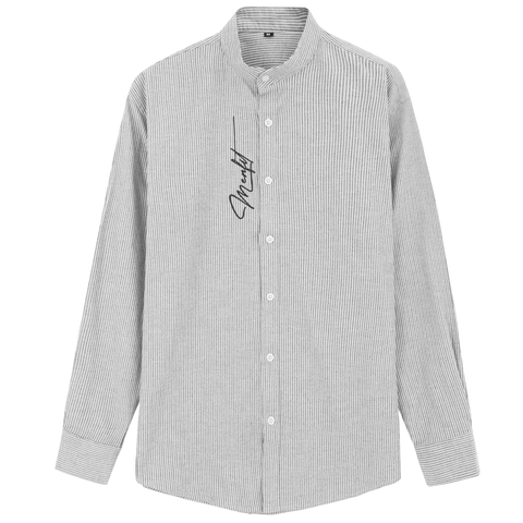 Áo Sơ Mi Nam Tay Dài Oxford Họa Tiết Regular 2210056-TH