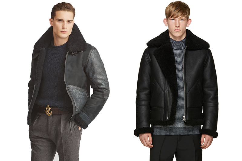 Áo khoác Shearling - Đẳng cấp quý ông