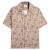 Áo Sơ Mi Tay Ngắn Cotton In Form Oversize 2409009