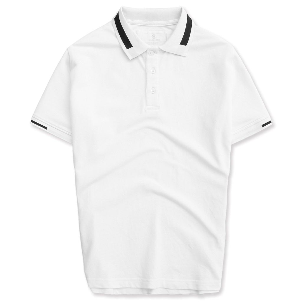  Áo Polo Nam Cotton Trơn Form Slimfit 2104056-AT 