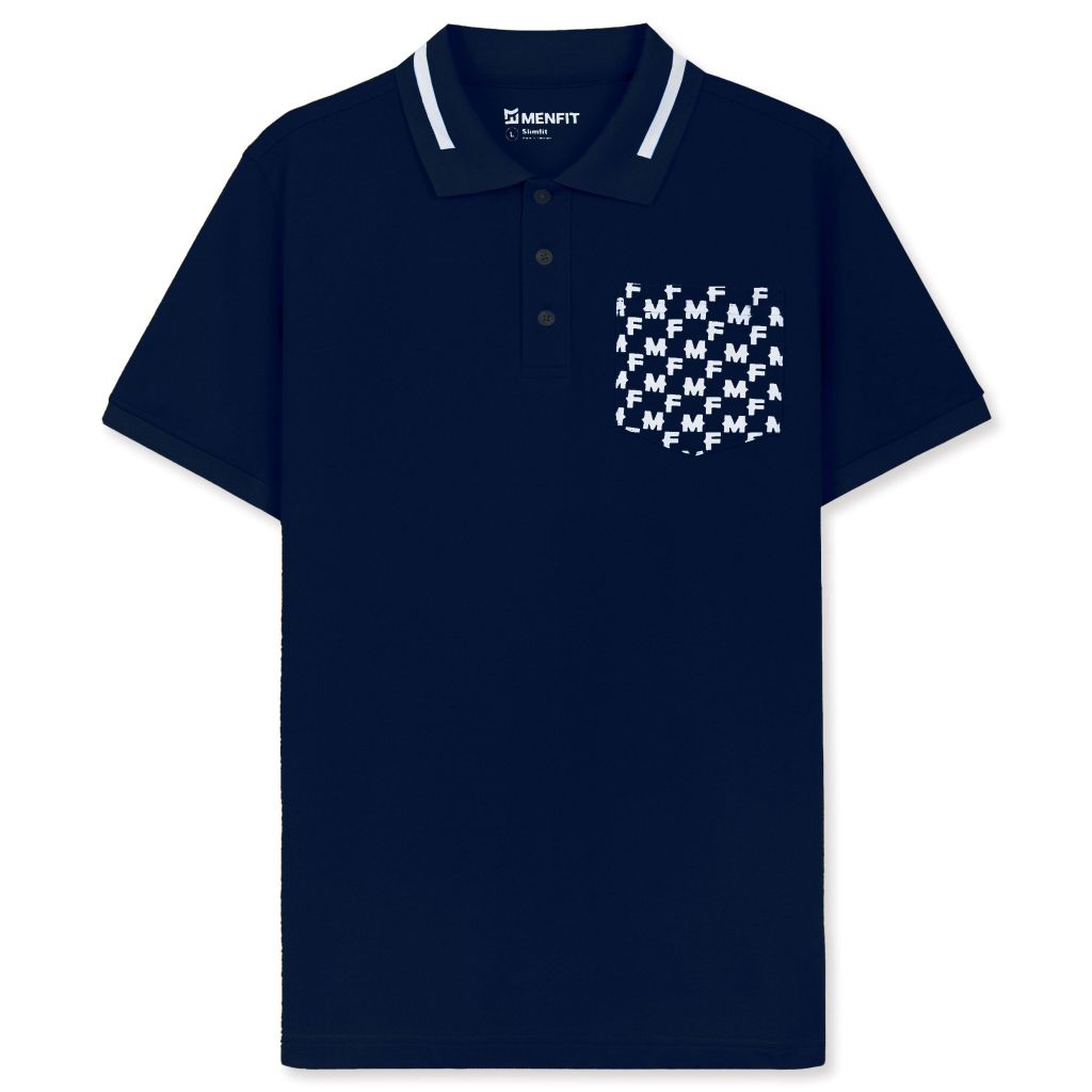  Áo Polo Nam Cotton Có Túi Form Slim Fit 2209004 