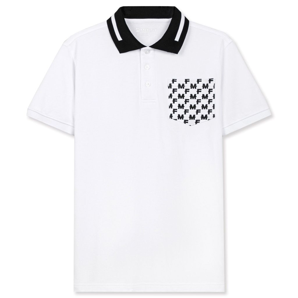  Áo Polo Nam Cotton Có Túi Form Slim Fit 2209004 