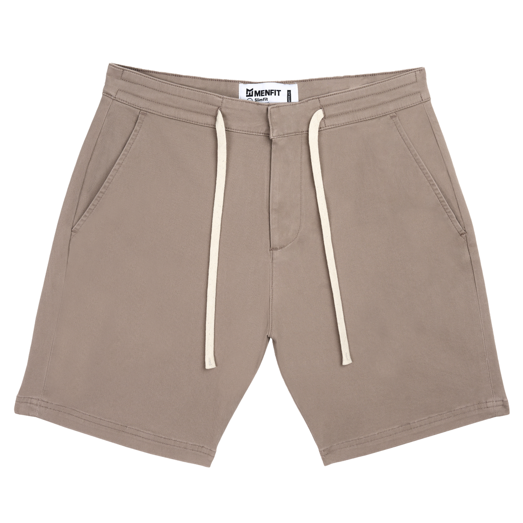  Quần Short Nam Kaki Trơn Form Slimfit 2303022-12-Str 