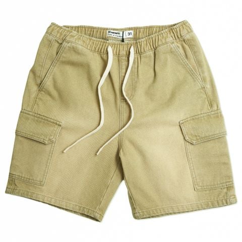 Quần Short Nam Jean Túi Hộp Form Straight 2312009