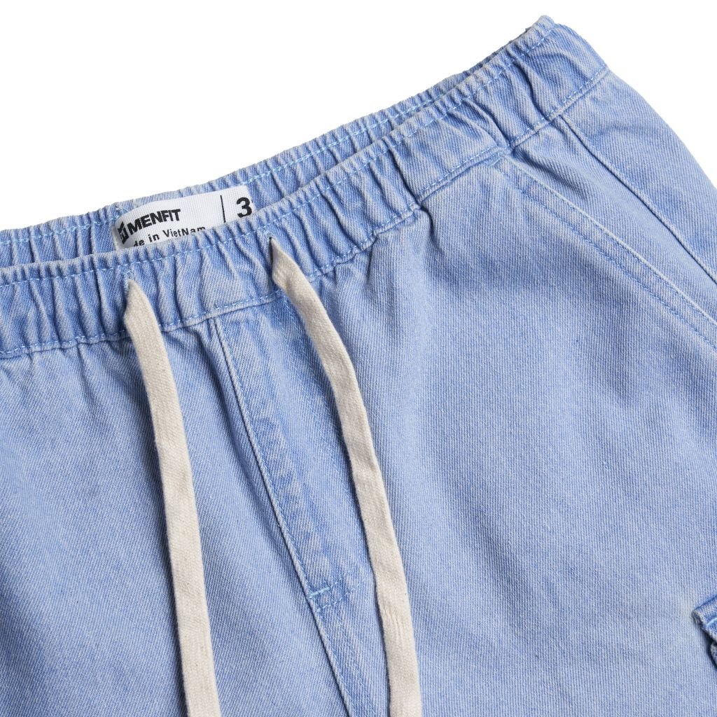  Quần Short Nam Jean Túi Hộp Form Straight 2312009 
