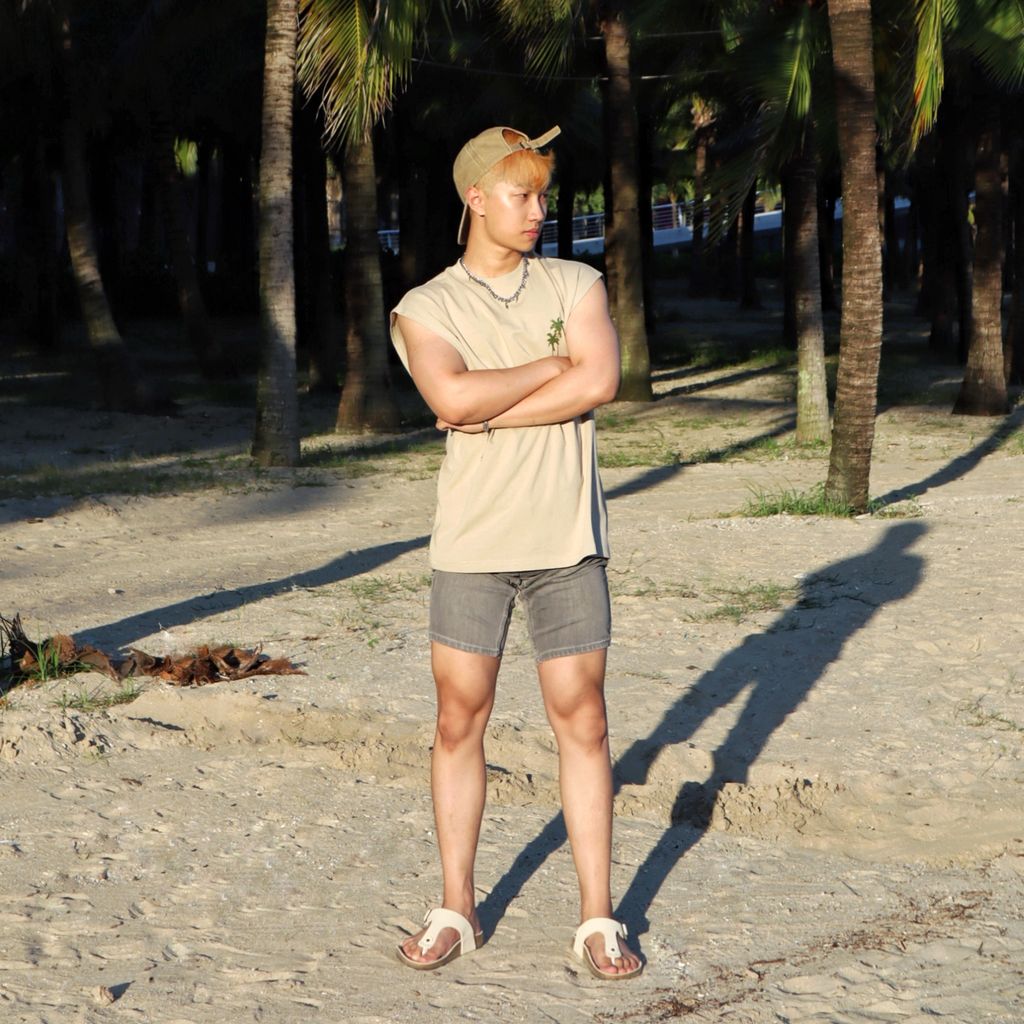  Áo Ba lỗ Nam Cotton In Form Oversize 2310043 