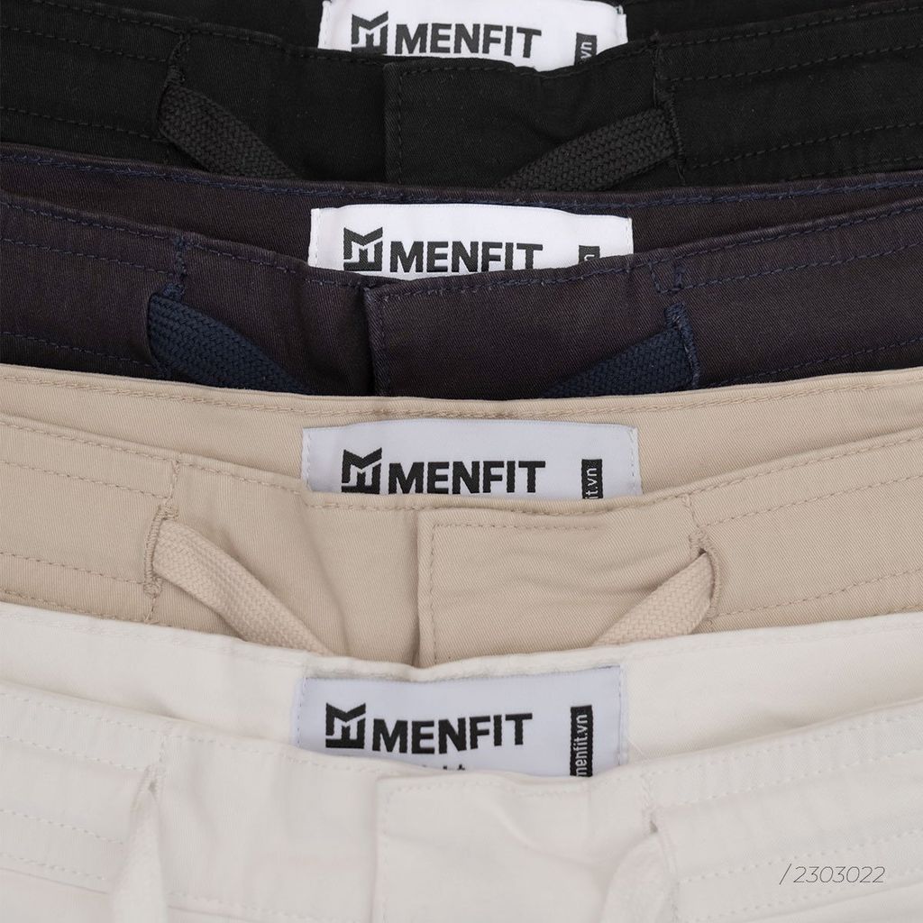  Quần Short Nam Kaki Trơn Form Slimfit 2303022-12-Str 