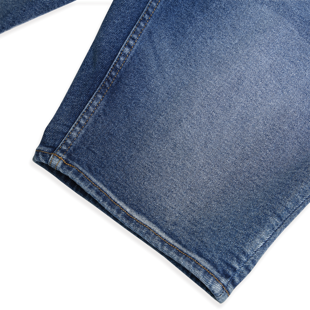  Quần Short Jean Trơn Form Regular 2307008 