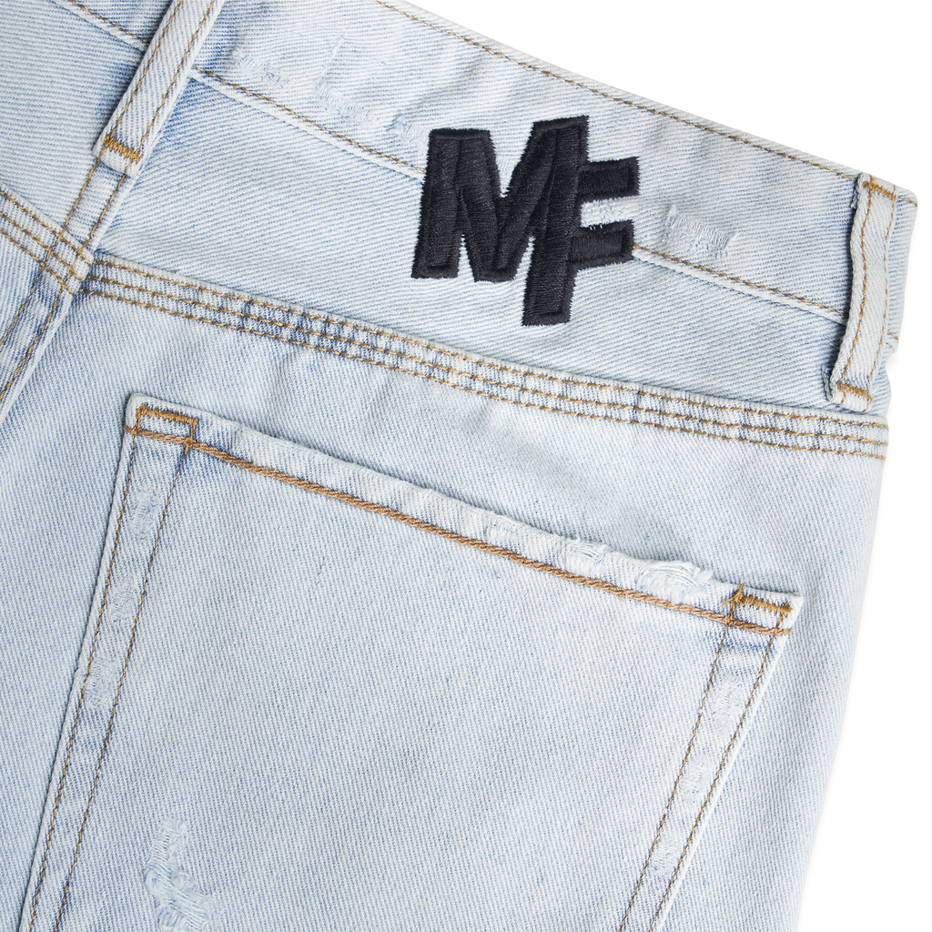  Quần Short Jean Rách Form Regular Fit 2311018 