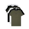  Áo Thun Nam Cotton Phối có In Form Oversize 2406002 