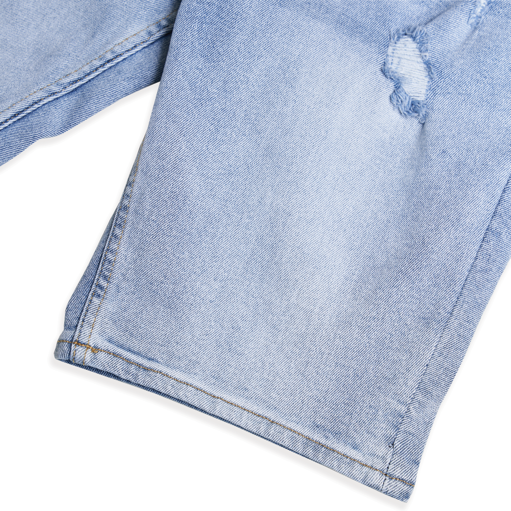  Quần Short Jean Rách Form Regular 2307009 