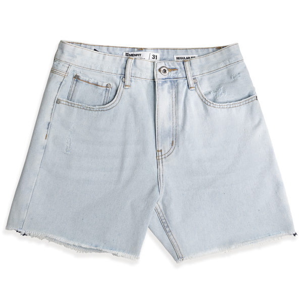  Quần Short Jean Rách Form Regular Fit 2311018 