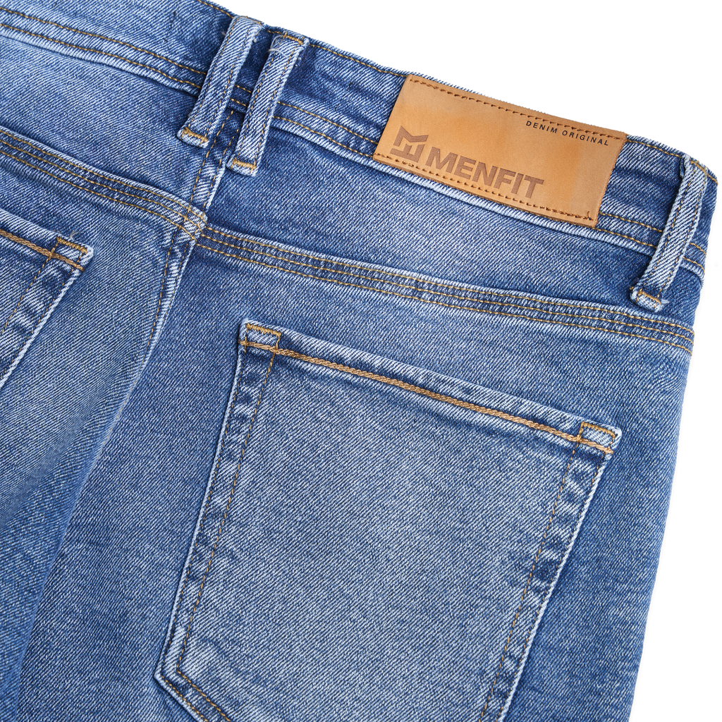  Quần Short Jean Rách Form Regular 2307013 