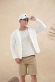  Quần Short Nam Khaki Trơn Form Straight 2402012 