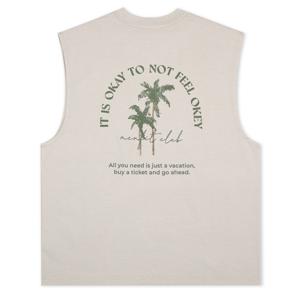  Áo Ba lỗ Nam Cotton In Form Oversize 2310043 