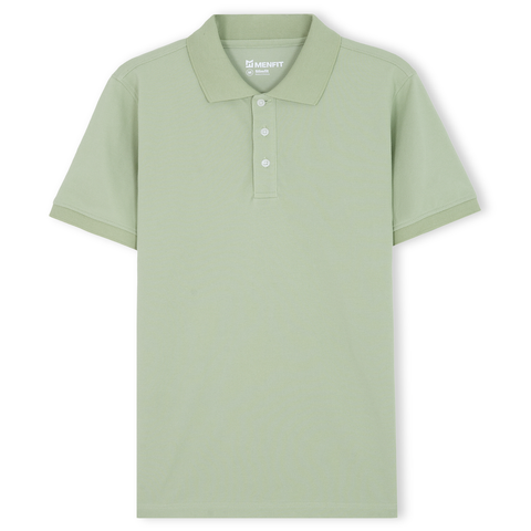 Áo Polo Nam Cotton Trơn Form Slim Fit 2312011