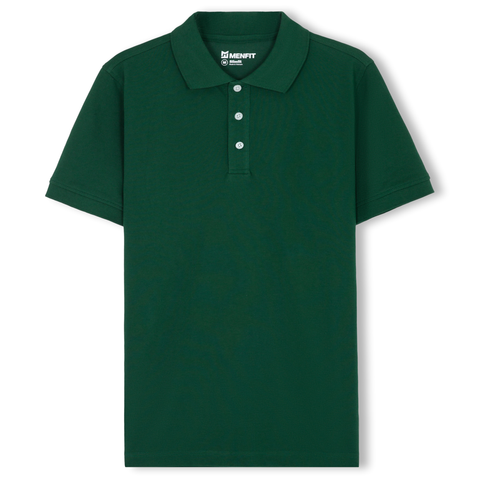 Áo Polo Nam Cotton Trơn Form Slim Fit 2312011