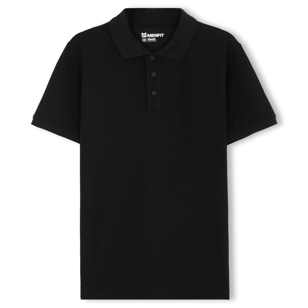  Áo Polo Nam Cotton Trơn Form Slim Fit 2312011 