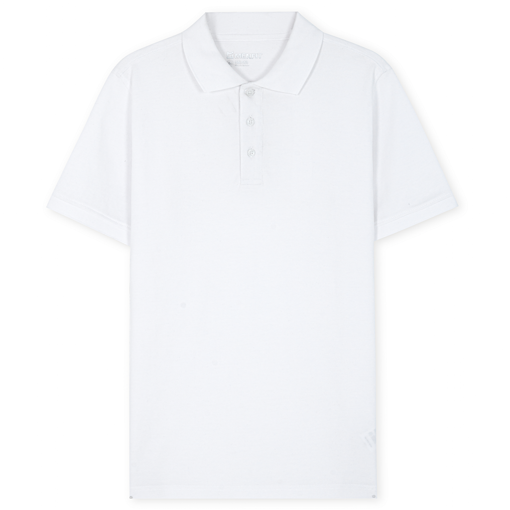  Áo Polo Nam Cotton Trơn Form Slim Fit 2312011 