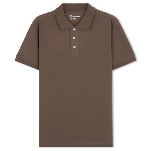 Áo Polo Nam Cotton Trơn Form Slim Fit 2312011