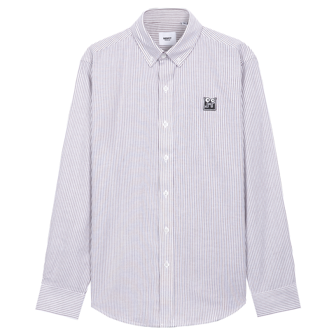  Áo Sơ Mi Tay Dài Cotton Sọc Màu Form Regular 2310010 