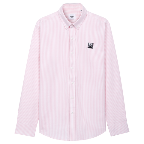 Áo Sơ Mi Tay Dài Cotton Sọc Màu Form Regular 2310010