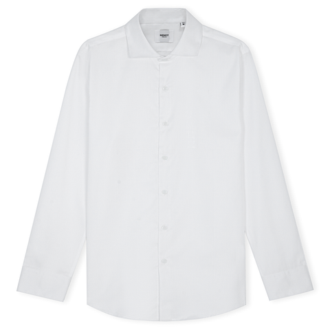  Áo Sơ Mi Tay Dài Cotton Cổ Lớn Form Slim Fit 2311027 