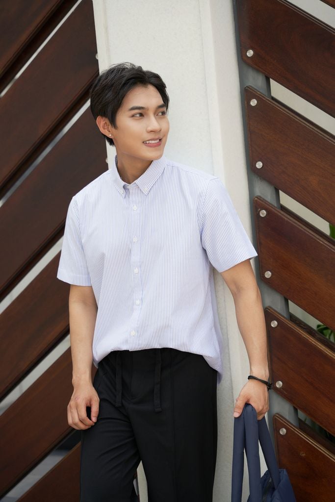  Áo Sơ Mi Tay Ngắn Kate Form Slim Fit 2209060-BP 