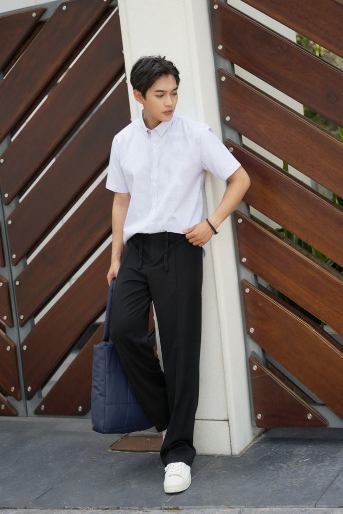  Áo Sơ Mi Tay Ngắn Kate Form Slim Fit 2209060-BP 