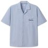 Áo Sơ Mi Tay Ngắn Cotton Sọc Dọc Form Oversize 2310042