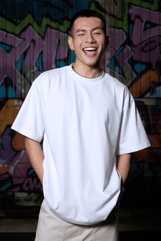  Áo Thun Nam Cotton Trơn Form Oversize 2406009 