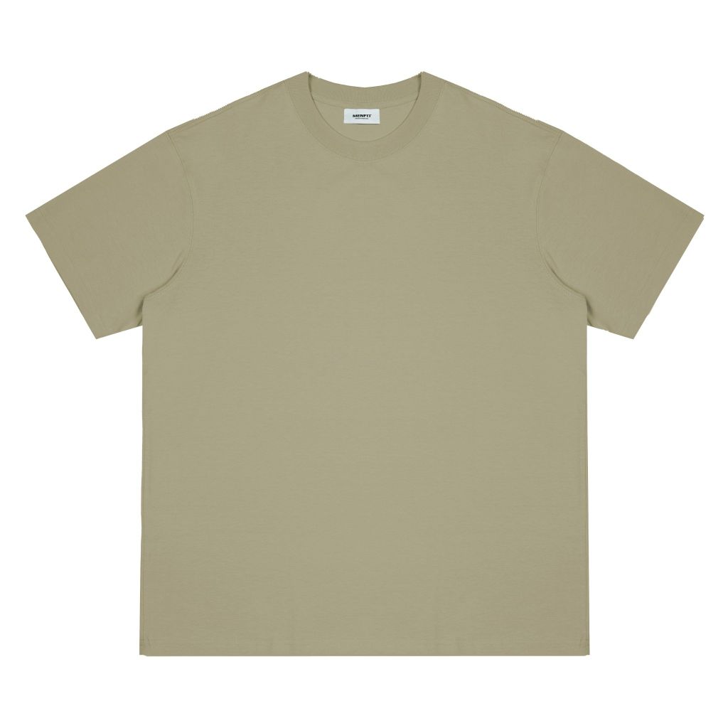  Áo Thun Nam Cotton Trơn Form Oversize 2406009 