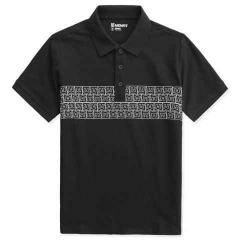 Áo Polo Nam Cotton Họa Tiết Form Slimfit 2208010-AP