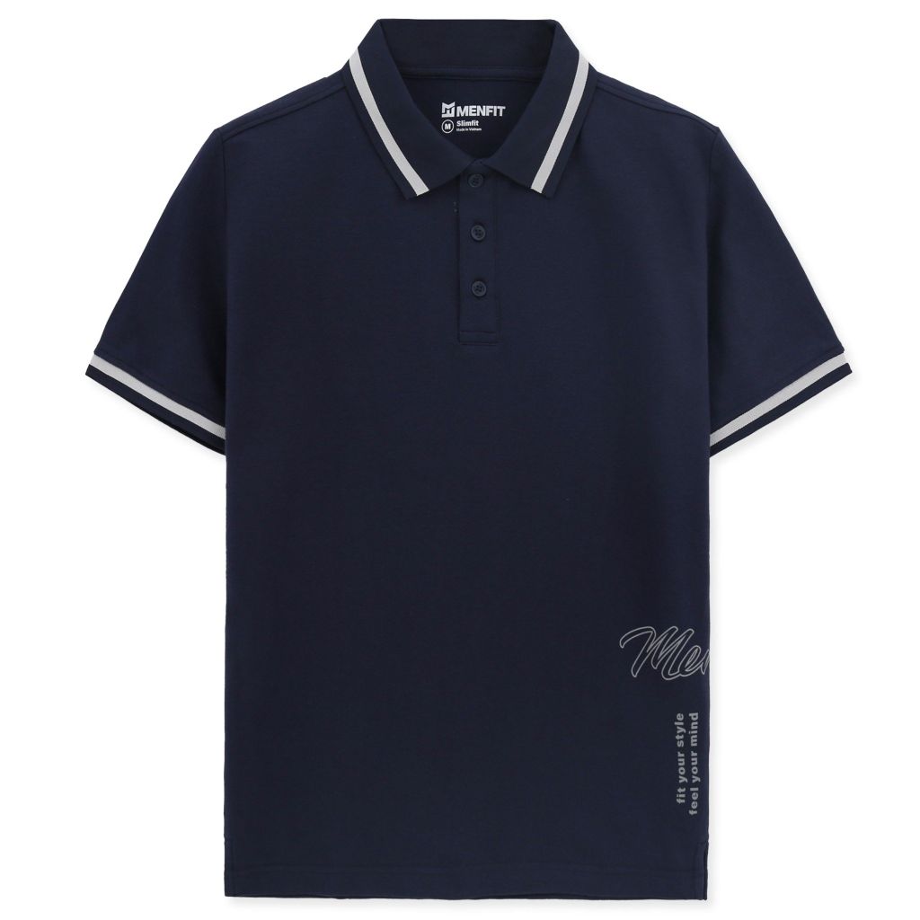  Áo Polo Nam Cotton In Form Slimfit - 2208012-AT 