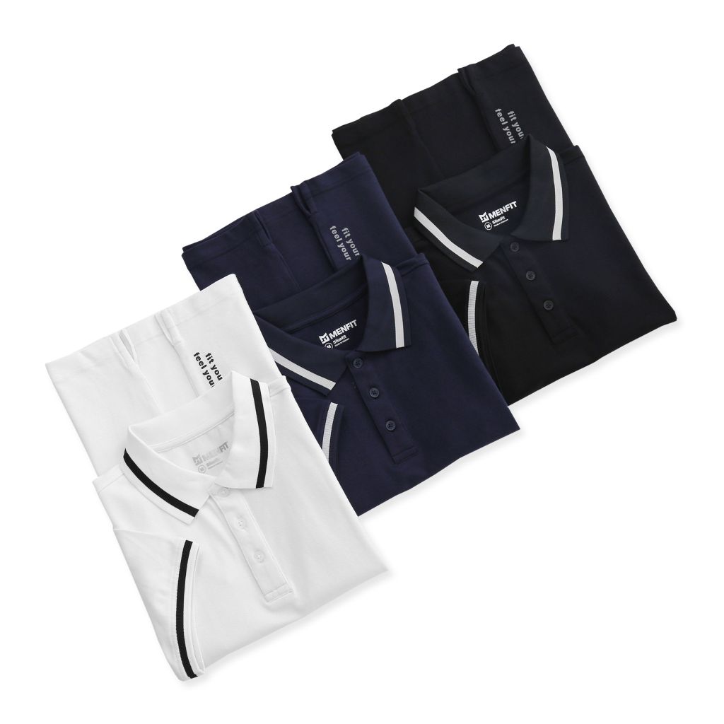  Áo Polo Nam Cotton In Form Slimfit 2208012-AT 
