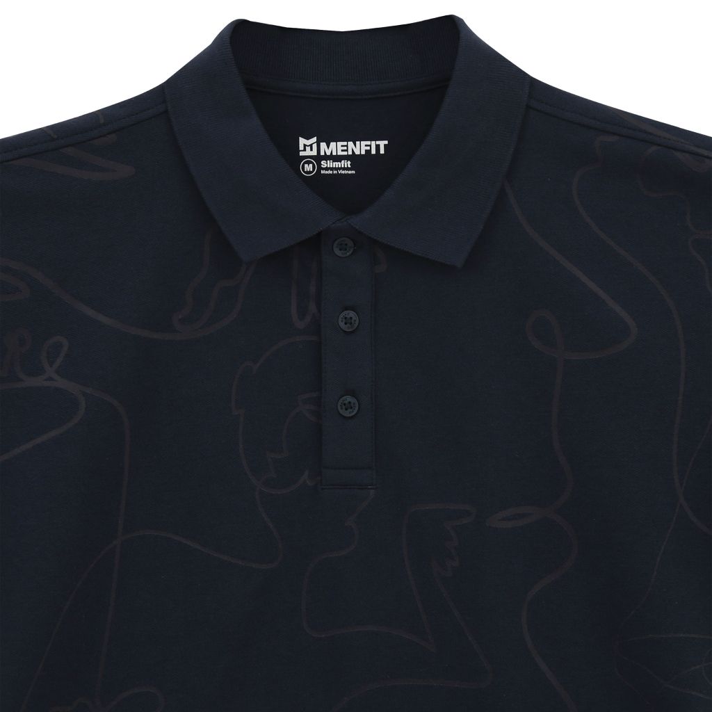  Áo Polo Nam Cotton In Form Slimfit 2208034-AT 