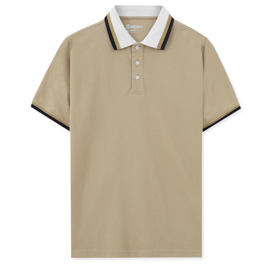  Áo Polo Nam Cotton Trơn Form Slimfit - 2209006-TP 