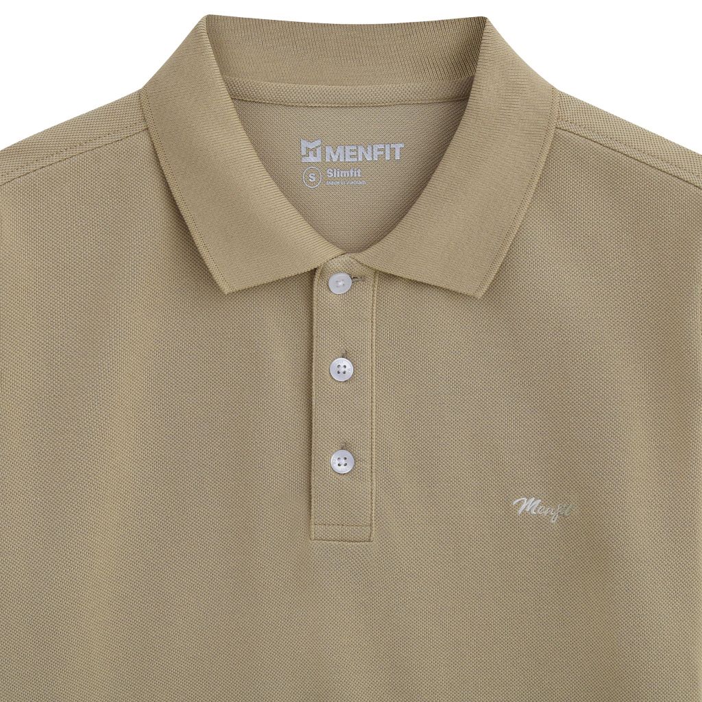  Áo Polo Nam Cotton Thêu Form Slimfit 2209009 