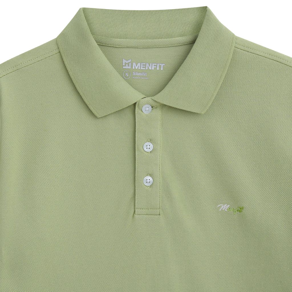  Áo Polo Nam Cotton Thêu Form Slimfit 2209009 