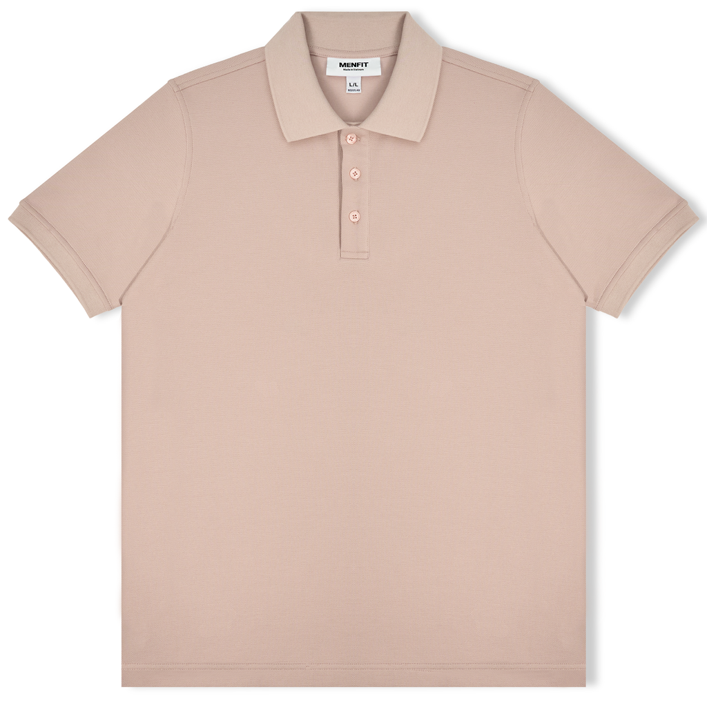  Áo Polo Cotton Trơn Form Slimfit 2410002 