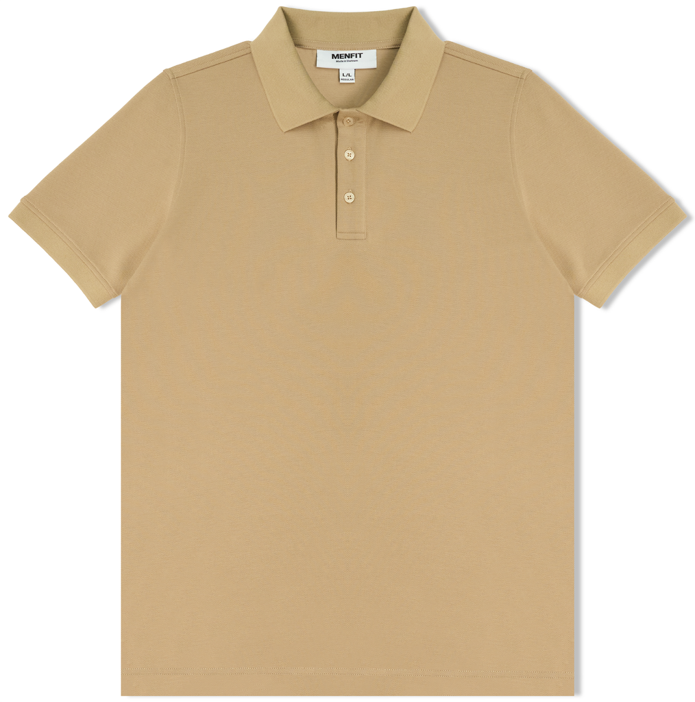  Áo Polo Cotton Trơn Form Slimfit 2410002 