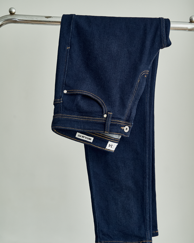  Quần Dài Jeans Trơn Form Regular 2407032 